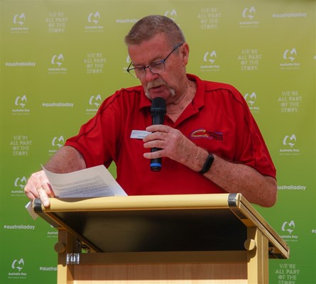 Australia Day 2023 - Ross Duffield, Chair of Merredin CRC