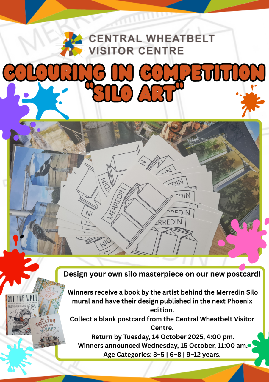 Silo Art Colouring in Competition