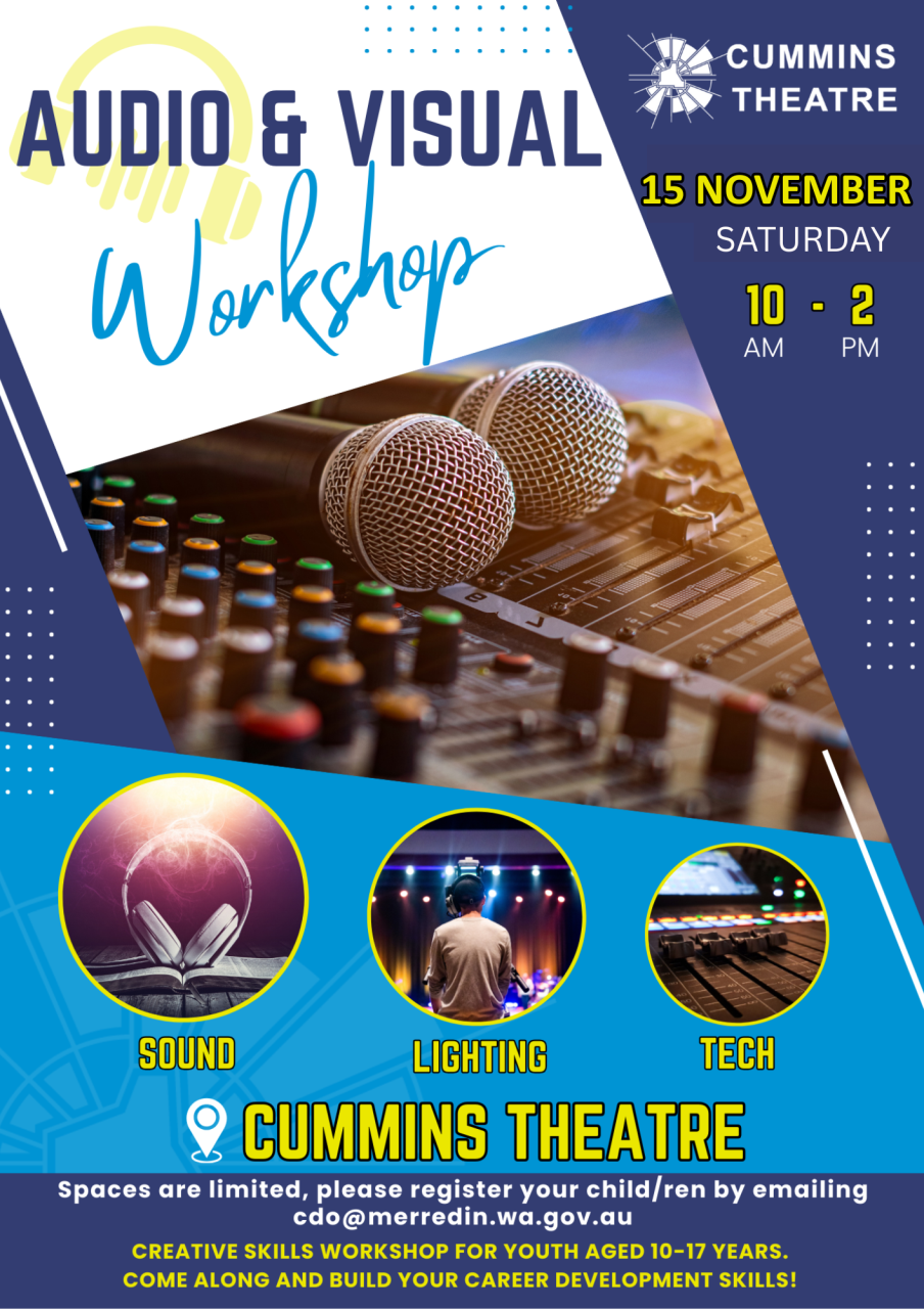 Audio & Visual Workshop - Cancelled