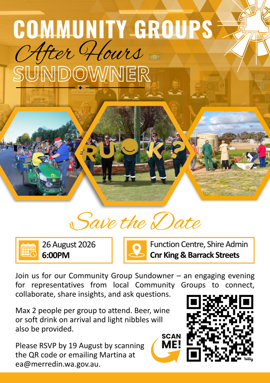 Community Groups After Hours Sundowner