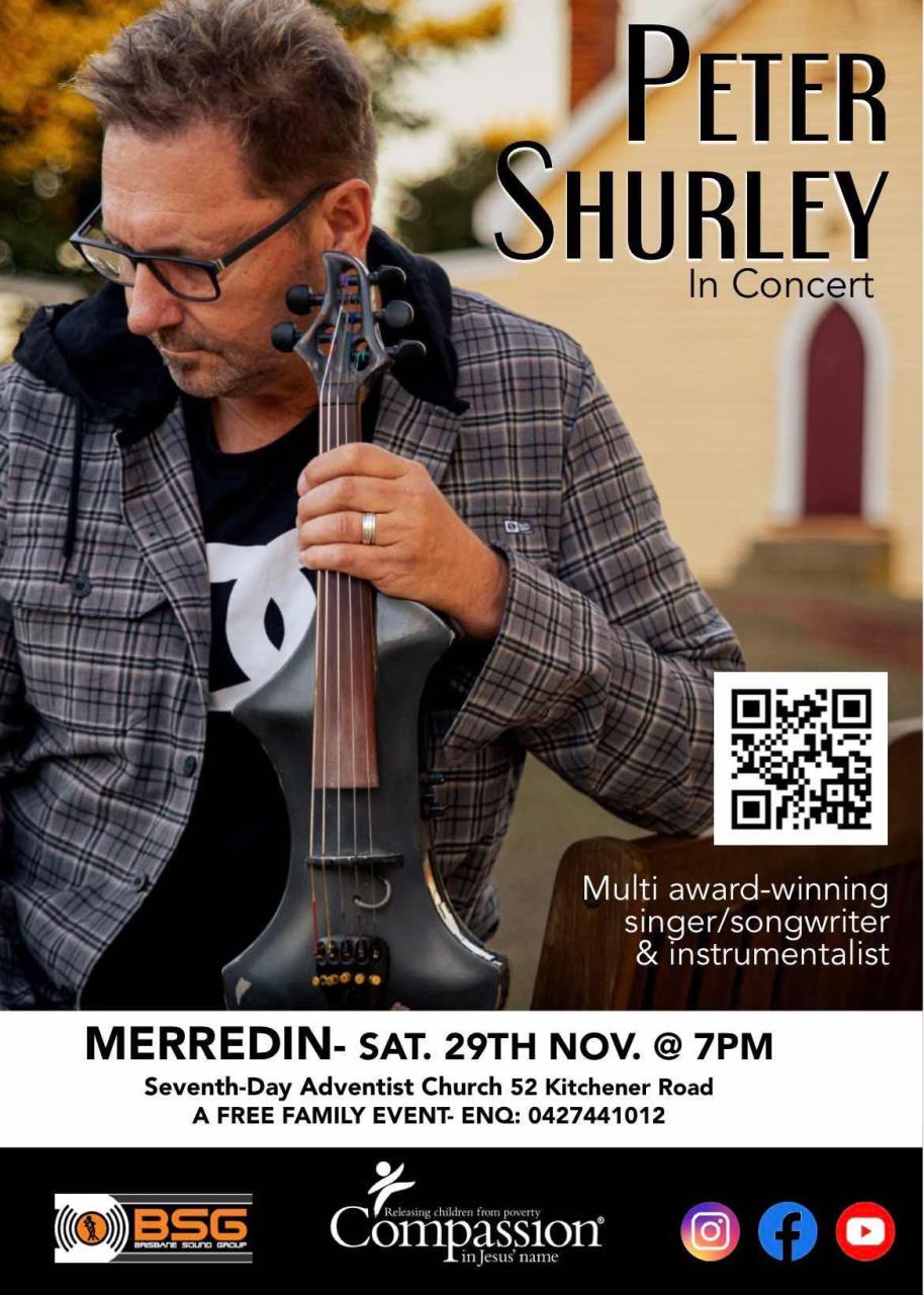 Peter Shurley In Concert