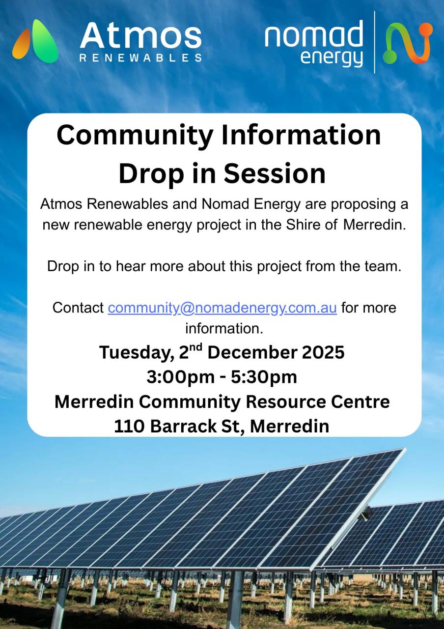 Community Information Drop In Session