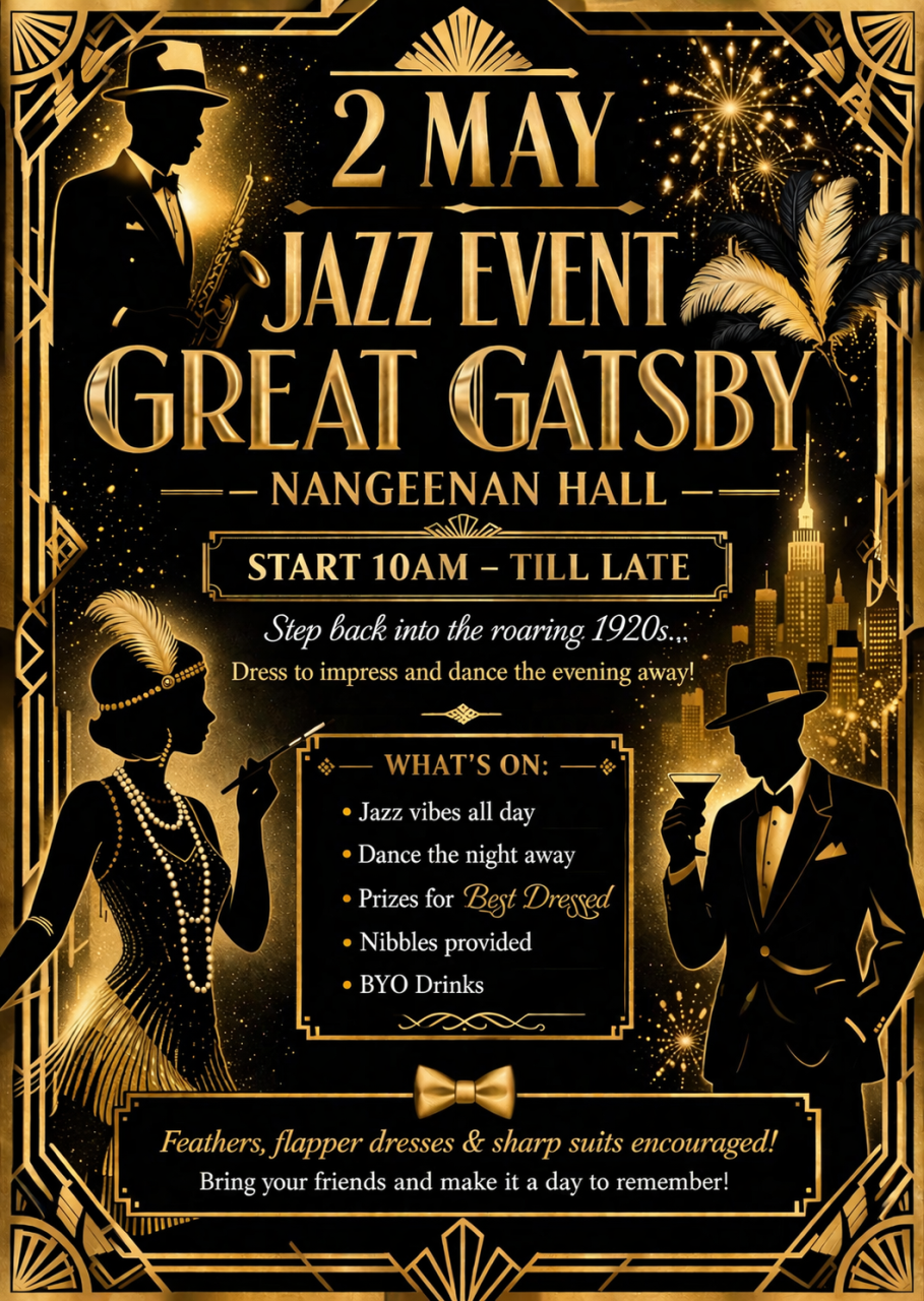 Nangeenan Hall Great Gatsby