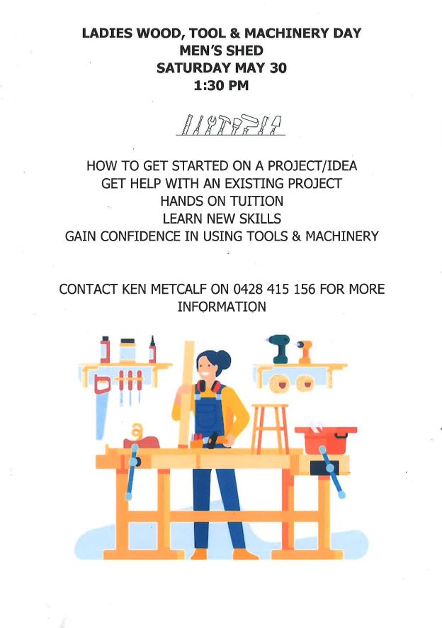 Ladies Wood, Tool & Machinery Day