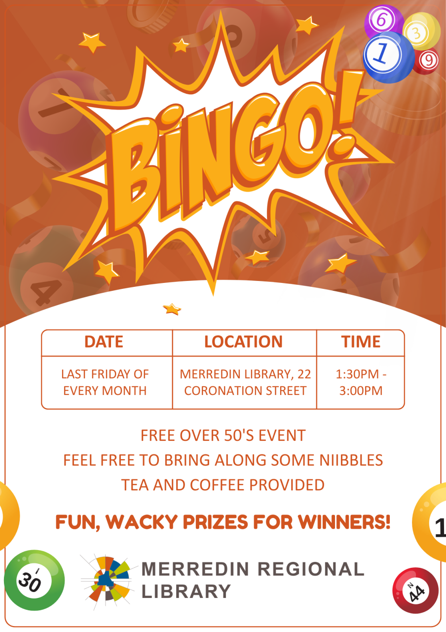 Over 50's Bingo