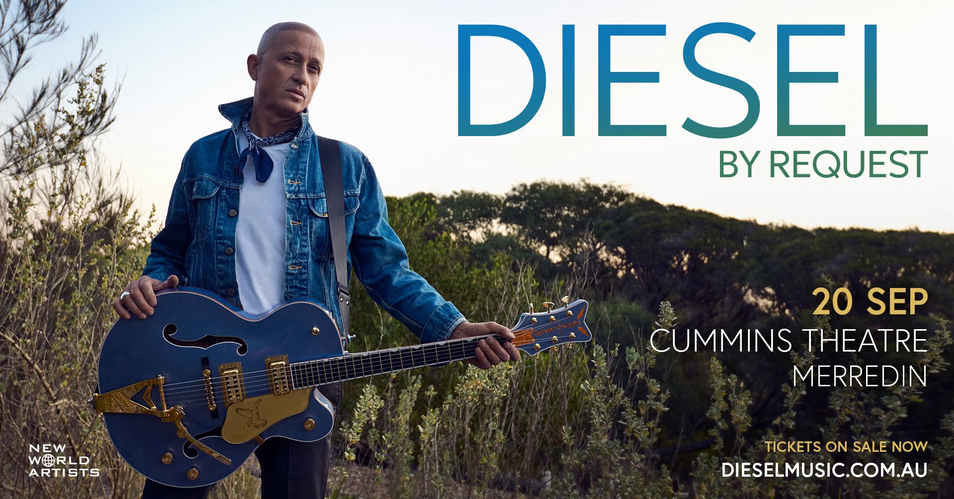 NEW WORLD ARTISTS presents DIESEL, BY REQUEST