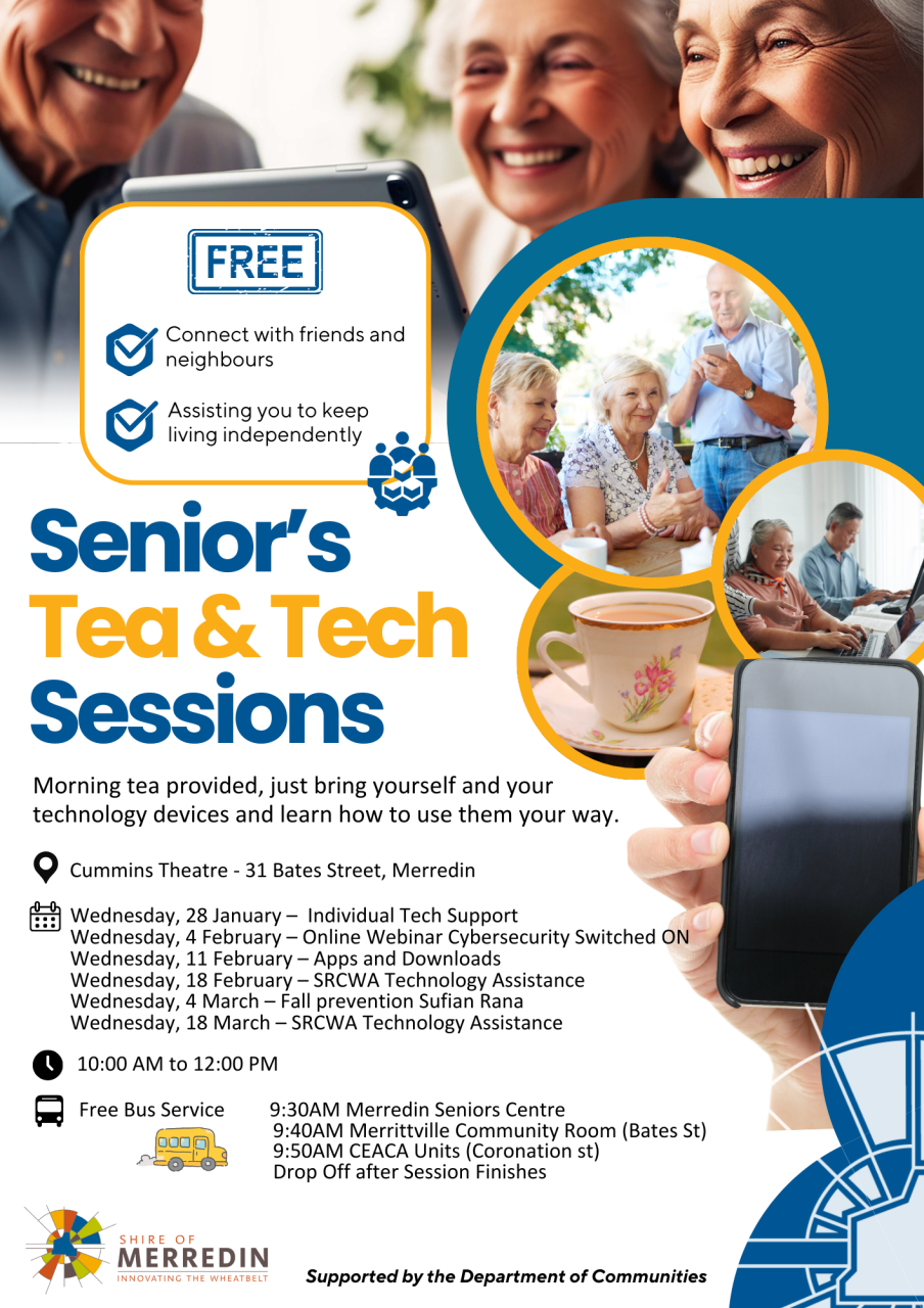 Seniors Tea and Tech