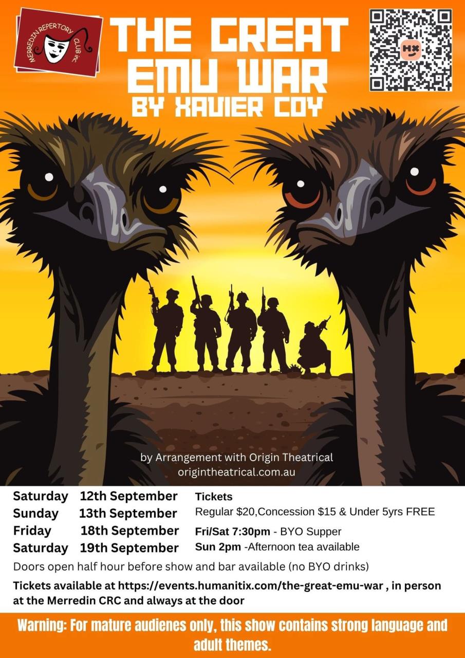 Merredin Rep Club Presents The Great Emu War
