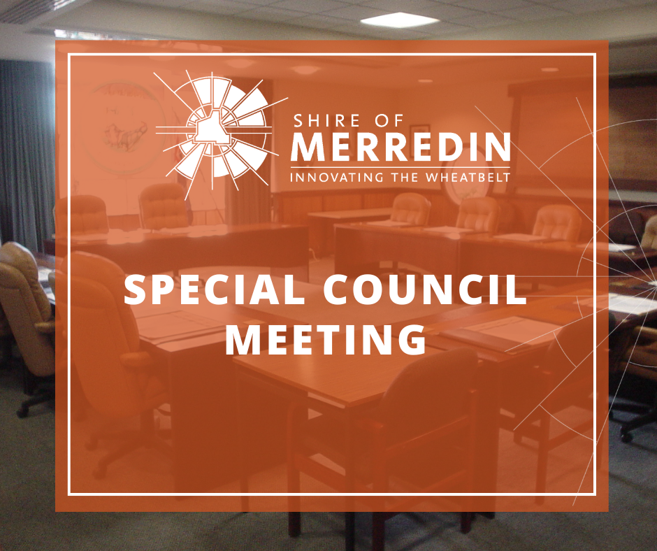Special Council Meeting October 2025