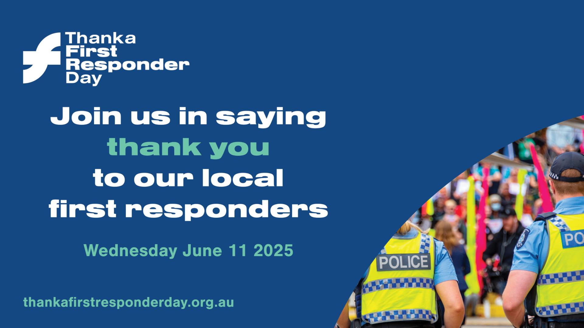 Thank a First Responder Day 2025