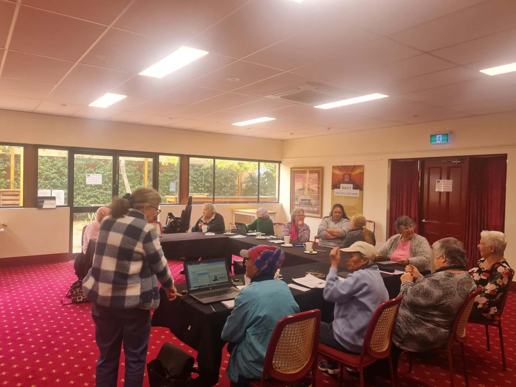 DIGITAL LITERACY BOOST FOR LOCAL SENIORS